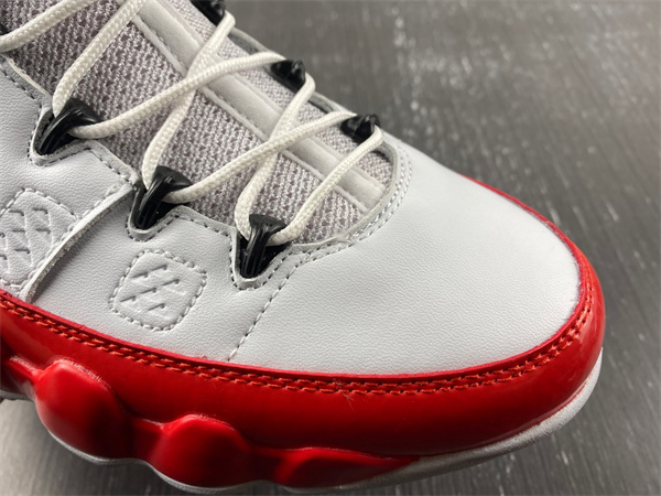 Jordan 9 Retro White Gym Red