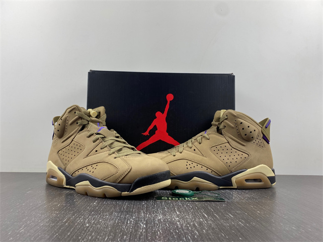Air Jordan 6 WMNS Gore-Tex “Brown Kelp” FD1643-300