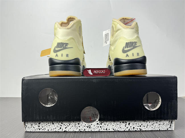 Air Jordan 5 Off-White Sail DH8565-100